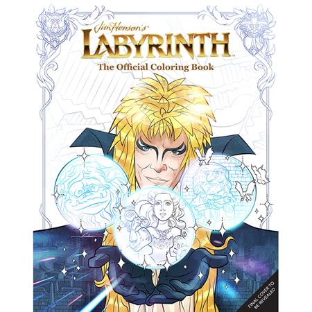 JIM HENSONS LABYRINTH TP THE OFFICIAL COLORING BOOK