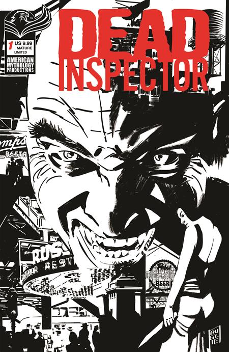 DEAD INSPECTOR #1 (OF 2) CVR C SIMONE GUGLIELMINI VAR Limited to only 350 copies. Allocations may occur.