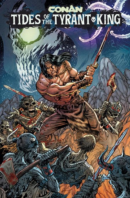CONAN THE BARBARIAN TIDES OF THE TYRANT KING #1 (OF 4) CVR D JESUS MERINO CONNECTING VAR  (MR)