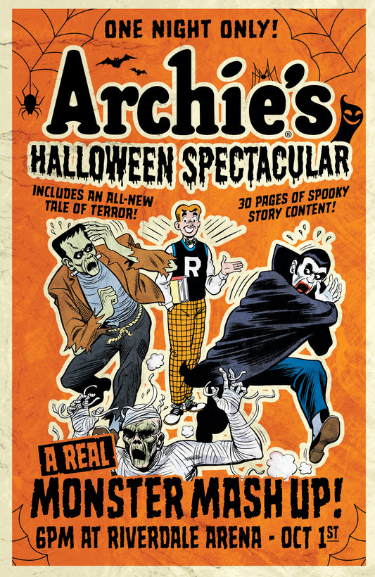 ARCHIES HALLOWEEN SPECTACULAR #1 (ONE SHOT) CVR B BOB WHITE RETRO ART VAR