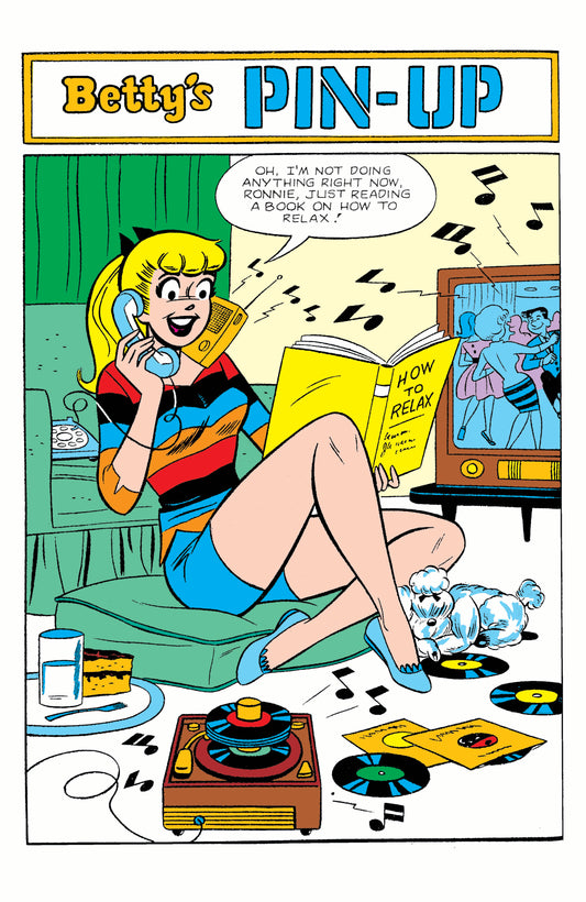 ARCHIE FACSIMILE #8 BETTY AND VERONICA #40 CVR B DAN DECARLO BETTY RETRO ART VAR