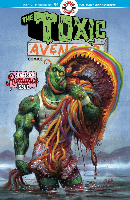 TOXIC AVENGER COMICS #4 CVR A FRED HARPER (MR)