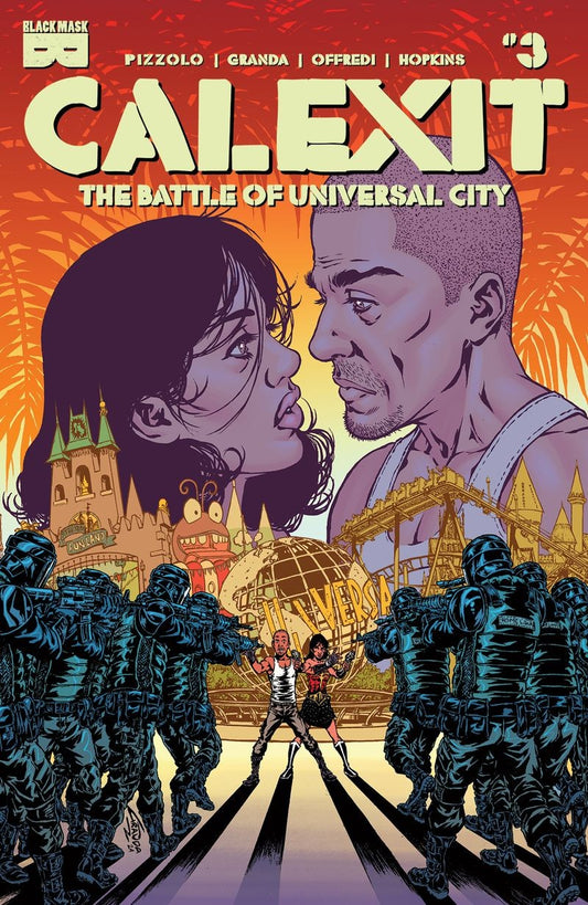 CALEXIT THE BATTLE OF UNIVERSAL CITY #3 (OF 3) CVR A C GRANDA (MR) Previously Solicited