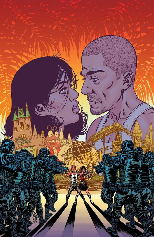 CALEXIT THE BATTLE OF UNIVERSAL CITY #3 (OF 3) CVR C INC 1:5 C GRANDA GALLERY ED VAR (MR) Previously Solicited