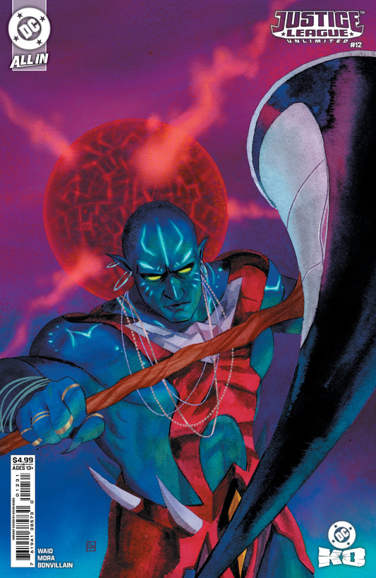 JUSTICE LEAGUE UNLIMITED #12 CVR E KEVIN WADA CARD STOCK VAR (DC K.O.)