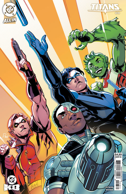TITANS #28 CVR C PARIS ALLEYNE CARD STOCK VAR (DC K.O.)