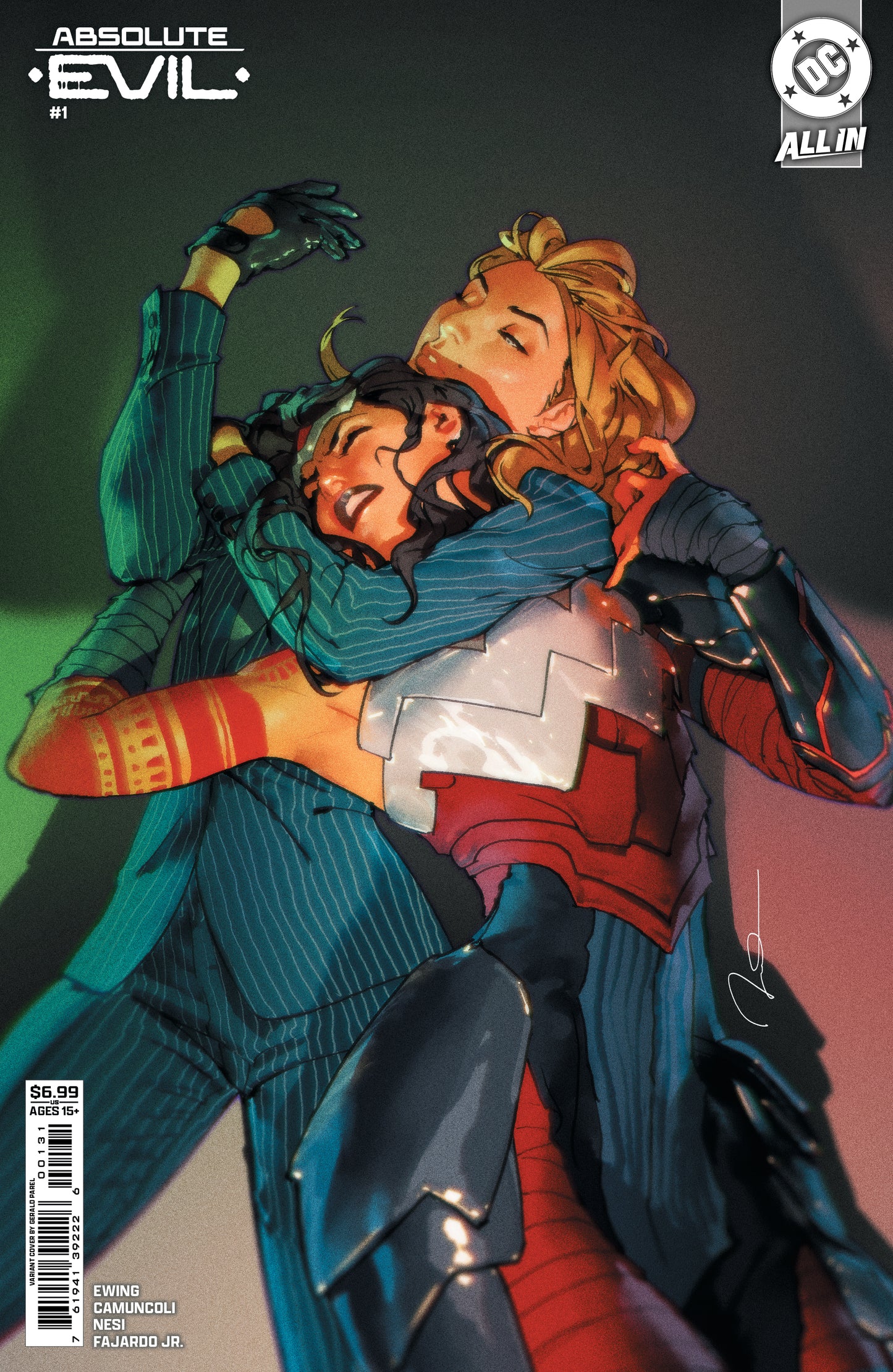 ABSOLUTE EVIL #1 (ONE SHOT) CVR C GERALD PAREL CARD STOCK VAR