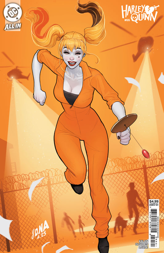 HARLEY QUINN #55 CVR B DAVID NAKAYAMA CARD STOCK VAR