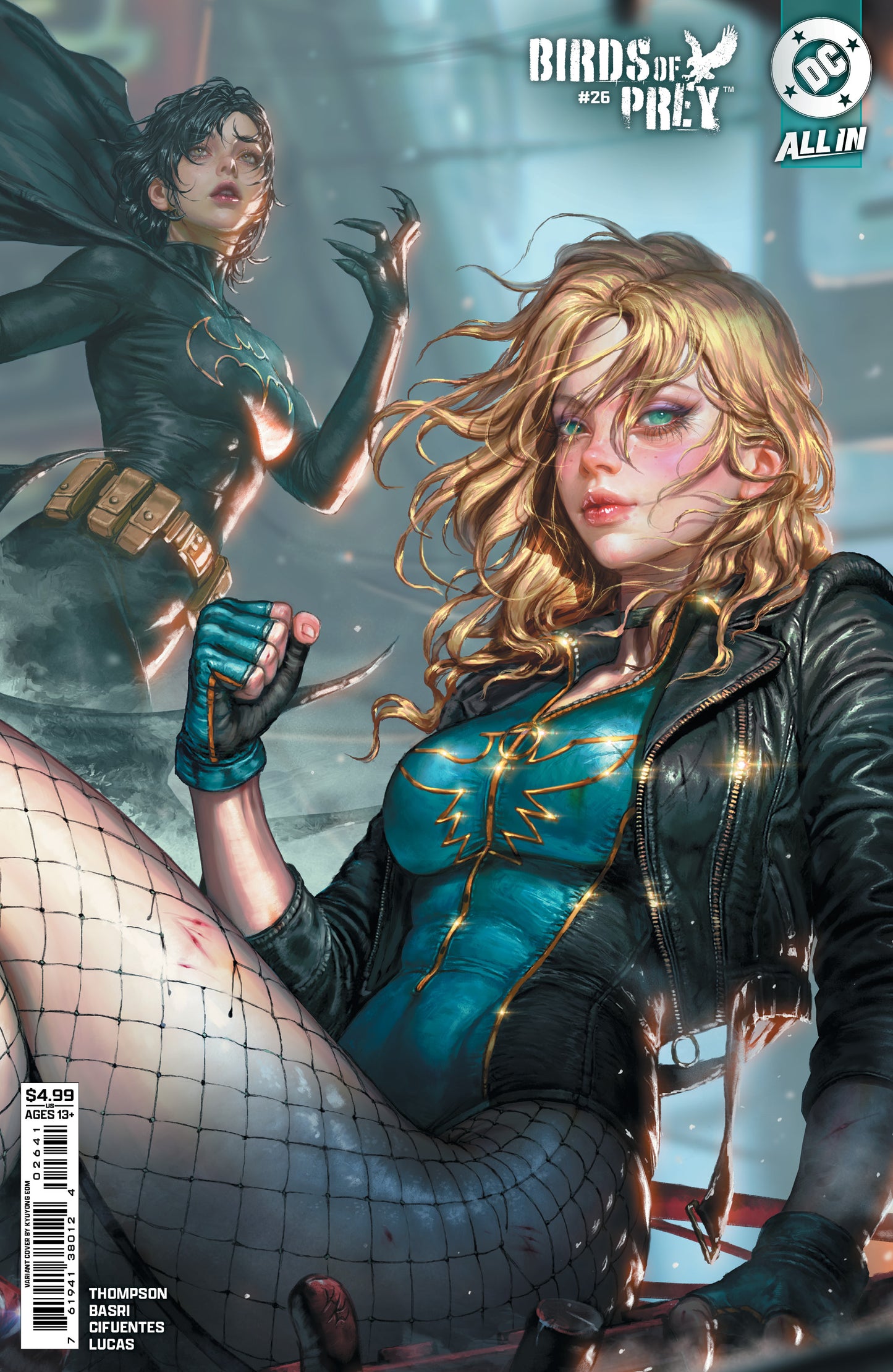 BIRDS OF PREY #26 CVR B KYUYONG EOM CARD STOCK VAR