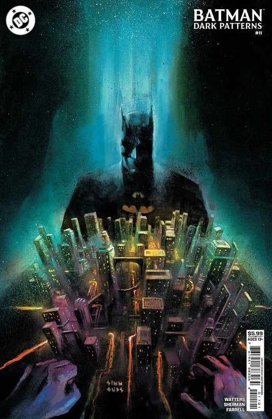 BATMAN DARK PATTERNS #11 (OF 12) CVR B MARTIN SIMMONDS CARD STOCK VAR