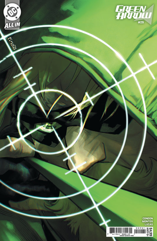 GREEN ARROW #29 CVR B TIRSO CARD STOCK VAR