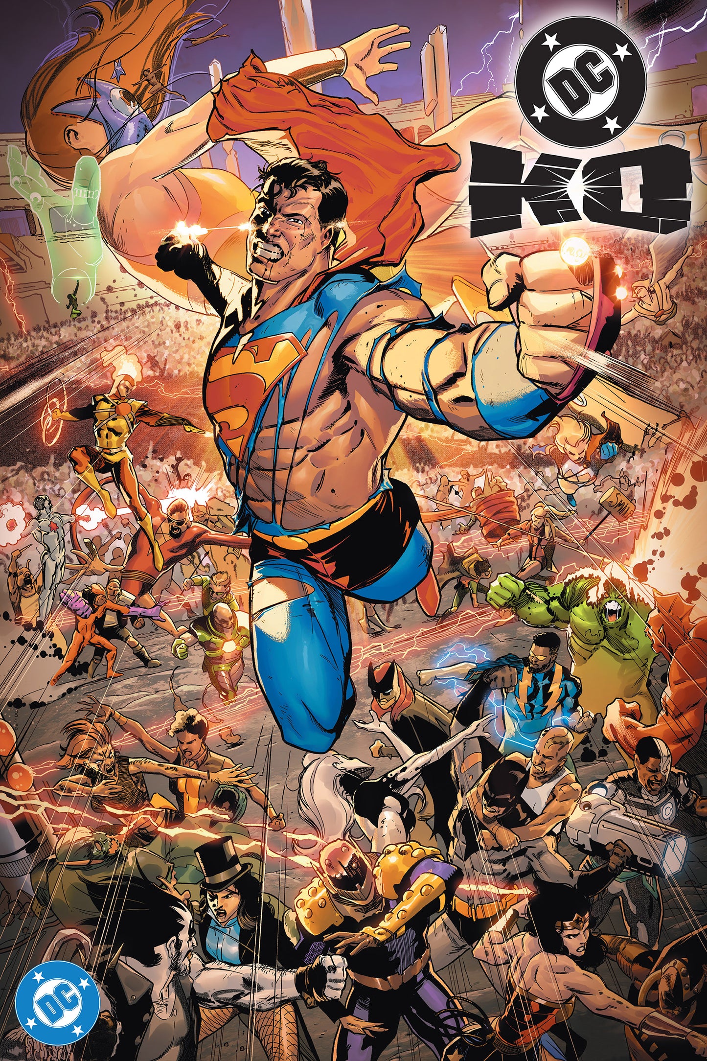 DC K.O. #1 LED ACETATE POSTER INSERT (NET)