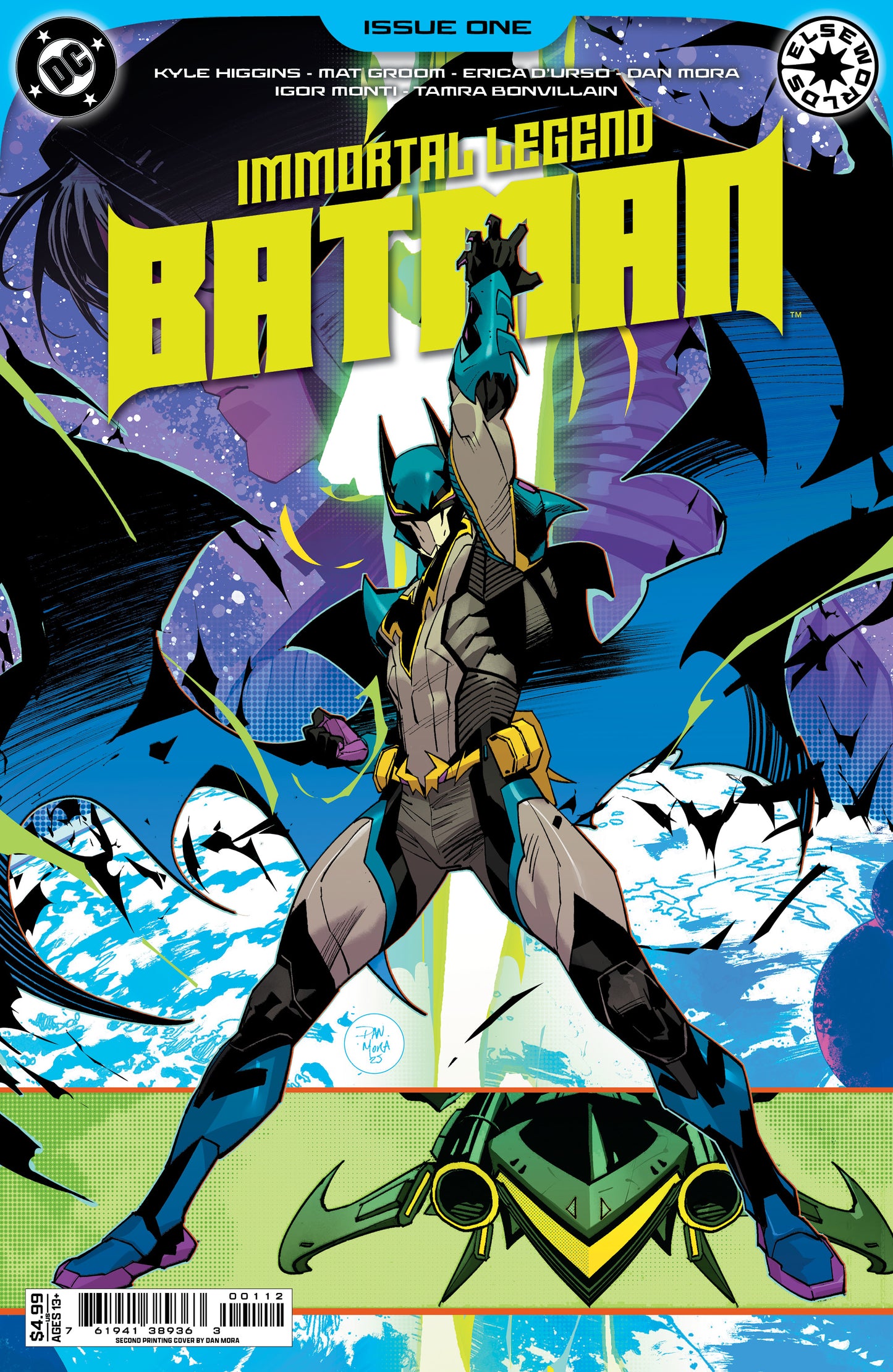 IMMORTAL LEGEND BATMAN #1 Second Printing