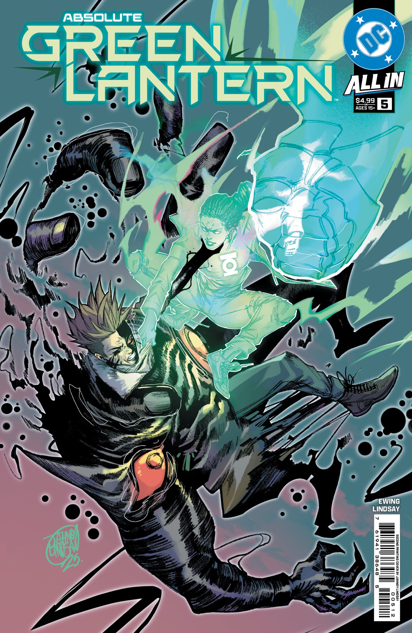 ABSOLUTE GREEN LANTERN #5 Second Printing