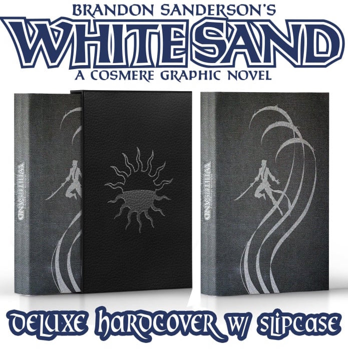 BRANDON SANDERSON'S WHITE SAND HC SLIPCASE