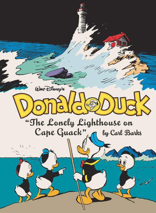 WALT DISNEYS DONALD DUCK HC THE LONELY LIGHTHOUSE ON CAPE QUACK