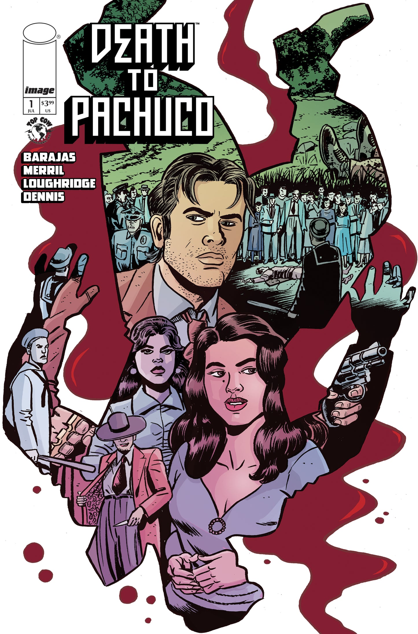 DEATH TO PACHUCO #1 (OF 5) CVR A DAVID LAPHAM & LEE LOUGHRIDGE (MR)
