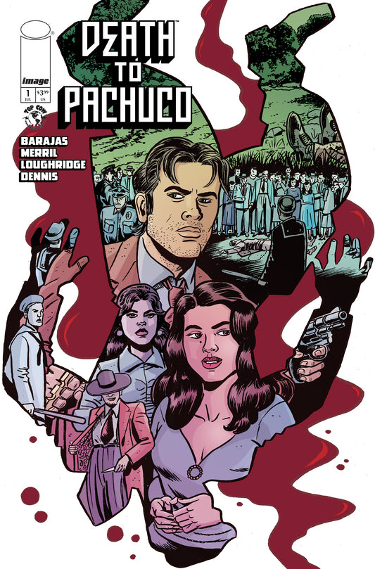 DEATH TO PACHUCO #1 (OF 5) CVR A DAVID LAPHAM & LEE LOUGHRIDGE (MR)