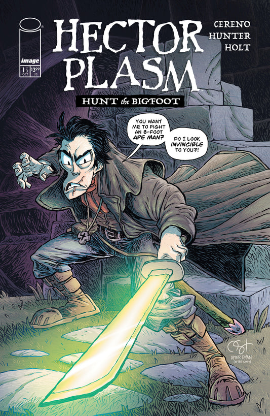 HECTOR PLASM HUNT THE BIGFOOT #1 (OF 3) CVR B DEREK HUNTER VAR (MR)