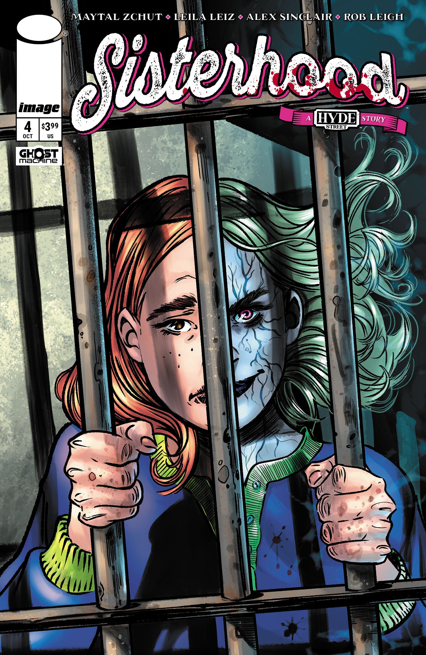 SISTERHOOD A HYDE STREET STORY #4 (OF 5) CVR A LEILA LEIZ & ALEX SINCLAIR