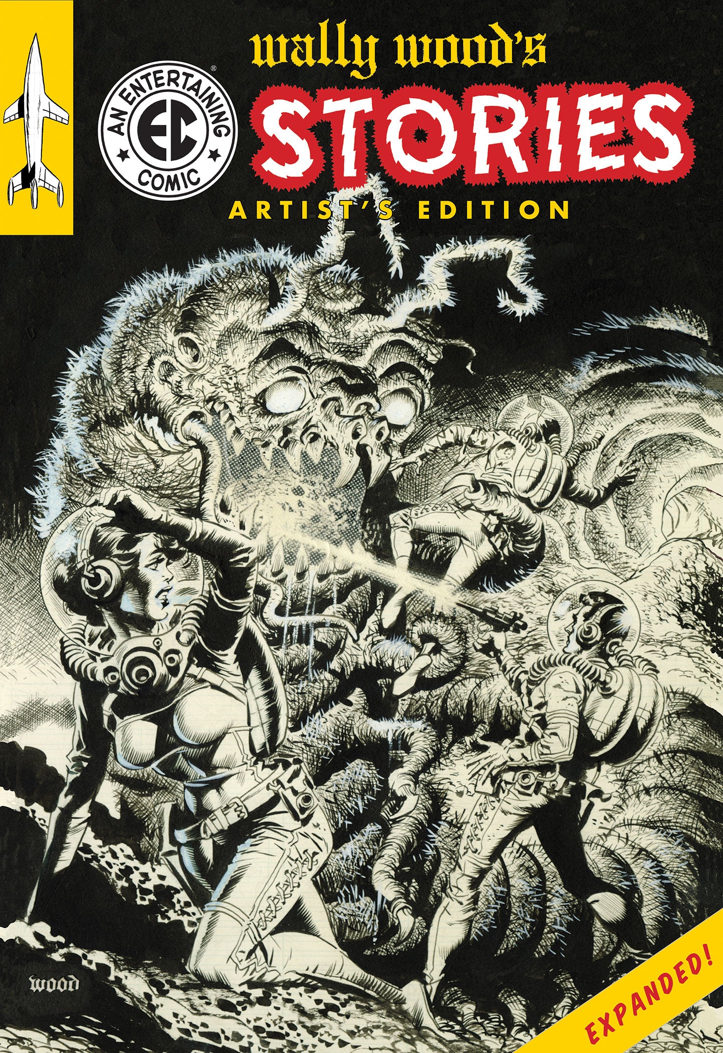 WALLY WOODS EC STORIES EXPANDED EDITION ARTISTS EDITION HC WALLY WOOD CVR