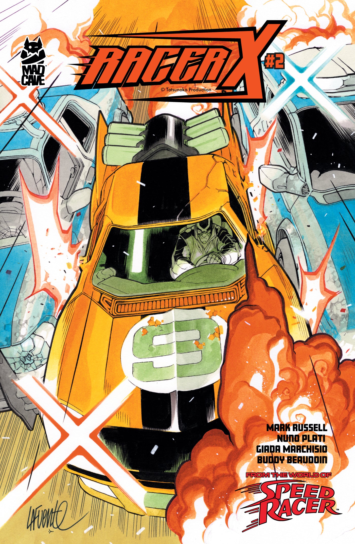 RACER X #2 (OF 8) CVR B DAVID LAFUENTE VAR