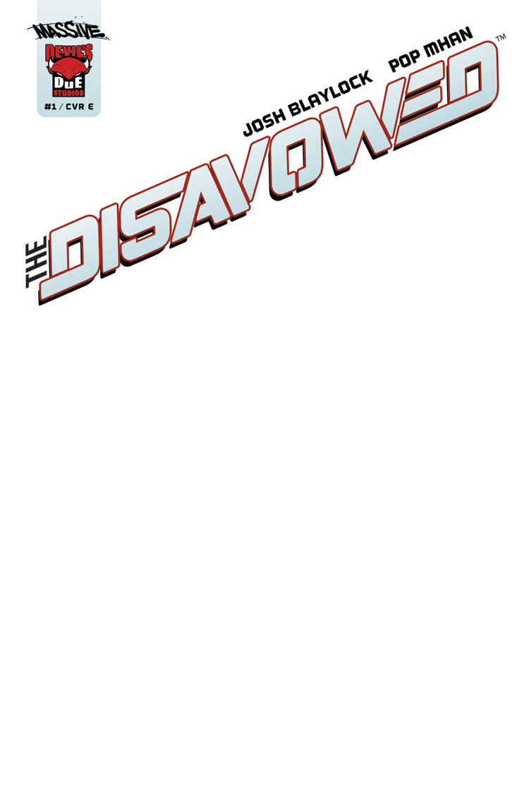 DISAVOWED #1 (OF 5) CVR E BLANK SKETCH VAR