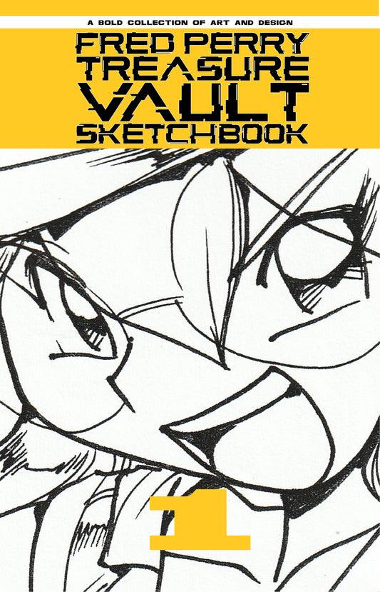 FRED PERRY TREASURE VAULT #1 CVR C FRED PERRY CLOSE UP LUNAR EXCLUSIVE VAR