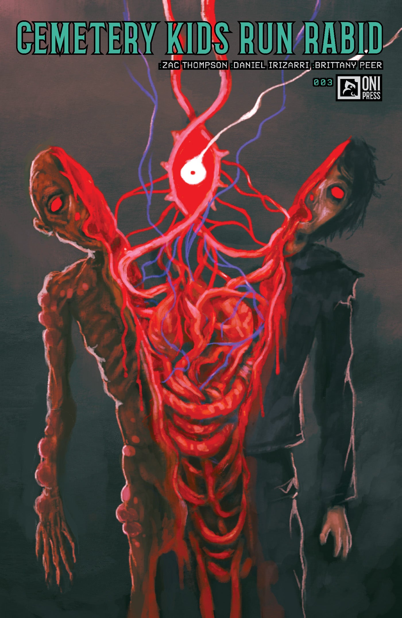 CEMETERY KIDS RUN RABID #3 (OF 4) CVR B TREVOR HENDERSON VAR