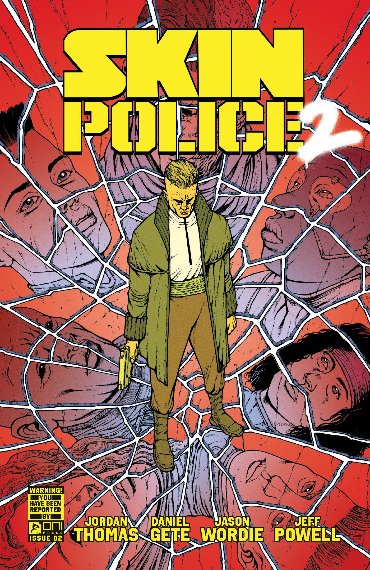 SKIN POLICE 2 #2 (OF 4) CVR A DANIEL GETE