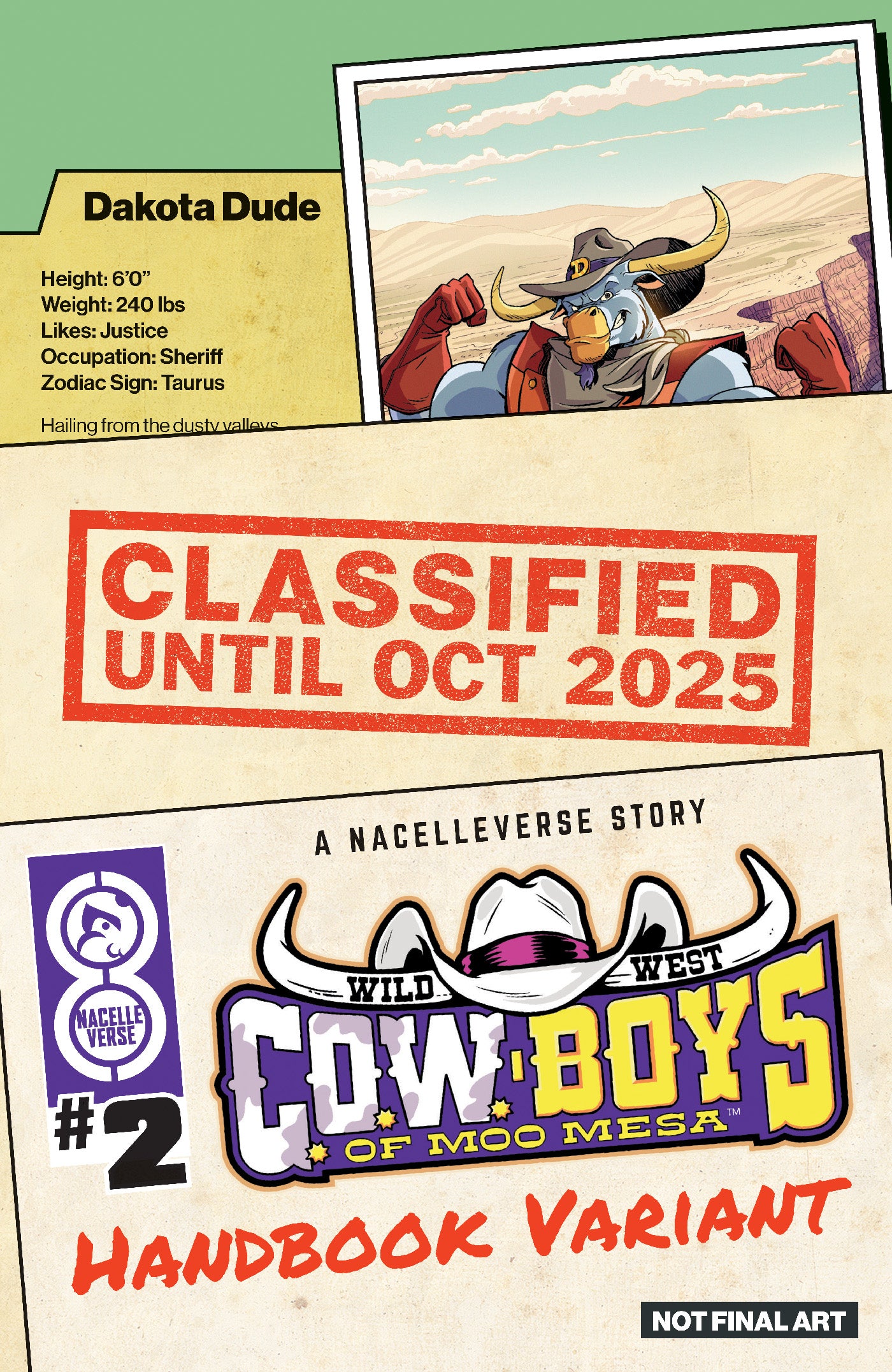 WILD WEST COW-BOYS OF MOO MESA #2 (OF 4) CVR C AJIT JOTHIKUMAR HANDBOOK VAR