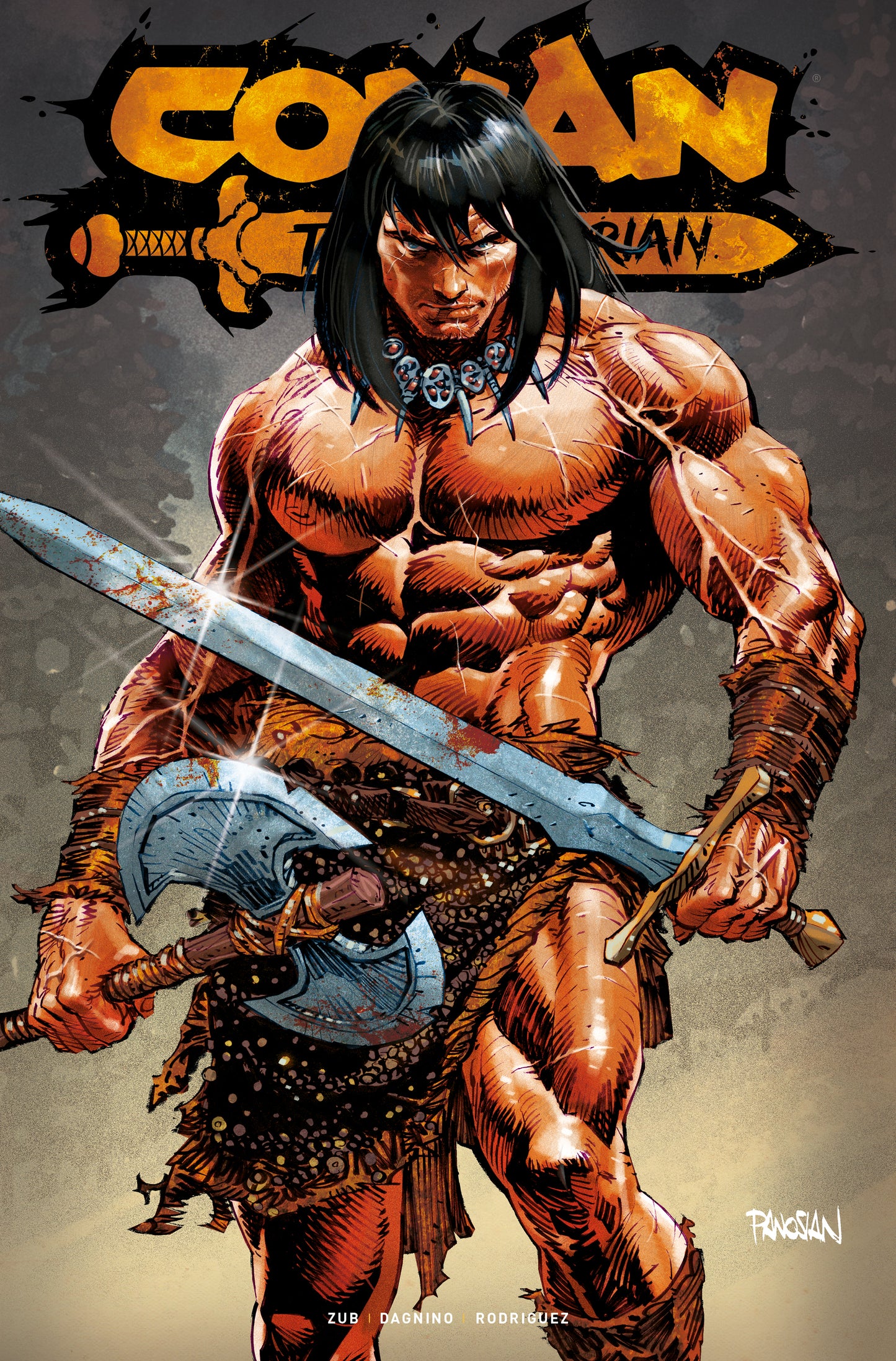 CONAN THE BARBARIAN #21 CVR H SDCC EXCLUSIVE DAN PANOSIAN FOIL TRADE VAR (MR) Limited to 700 copies