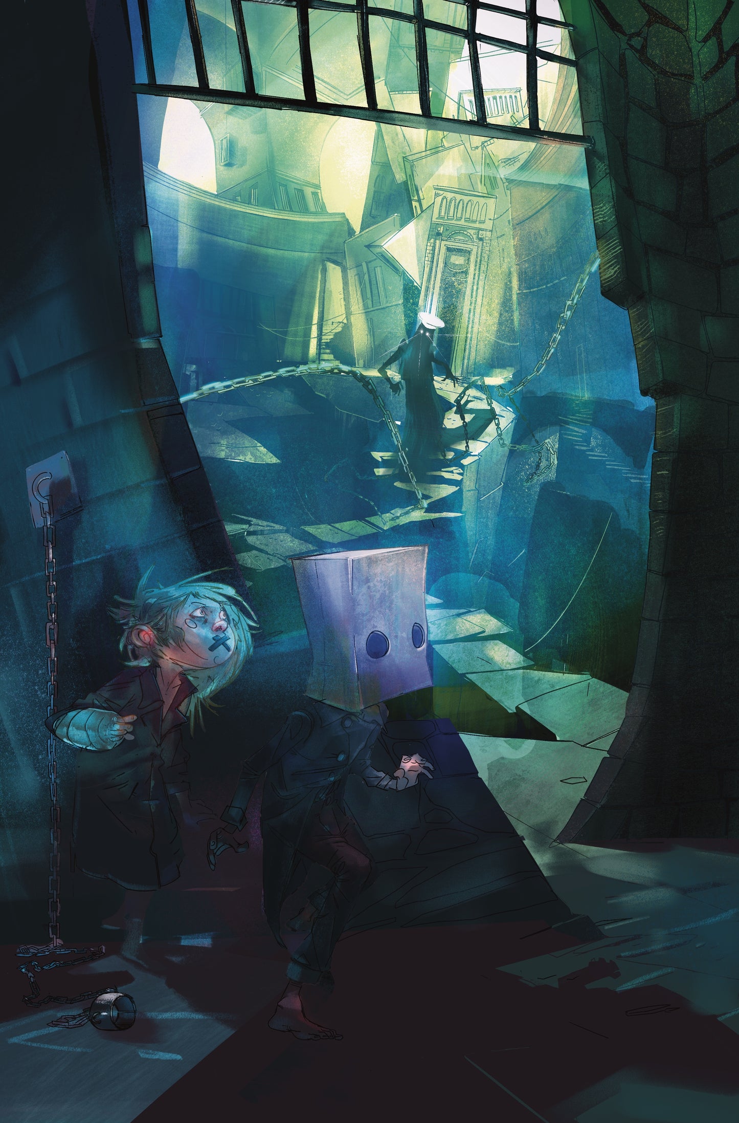 LITTLE NIGHTMARES DESCENT TO NOWHERE #1 (OF 4) CVR H DENNIS MENHEERE VIRGIN VAR (MR)