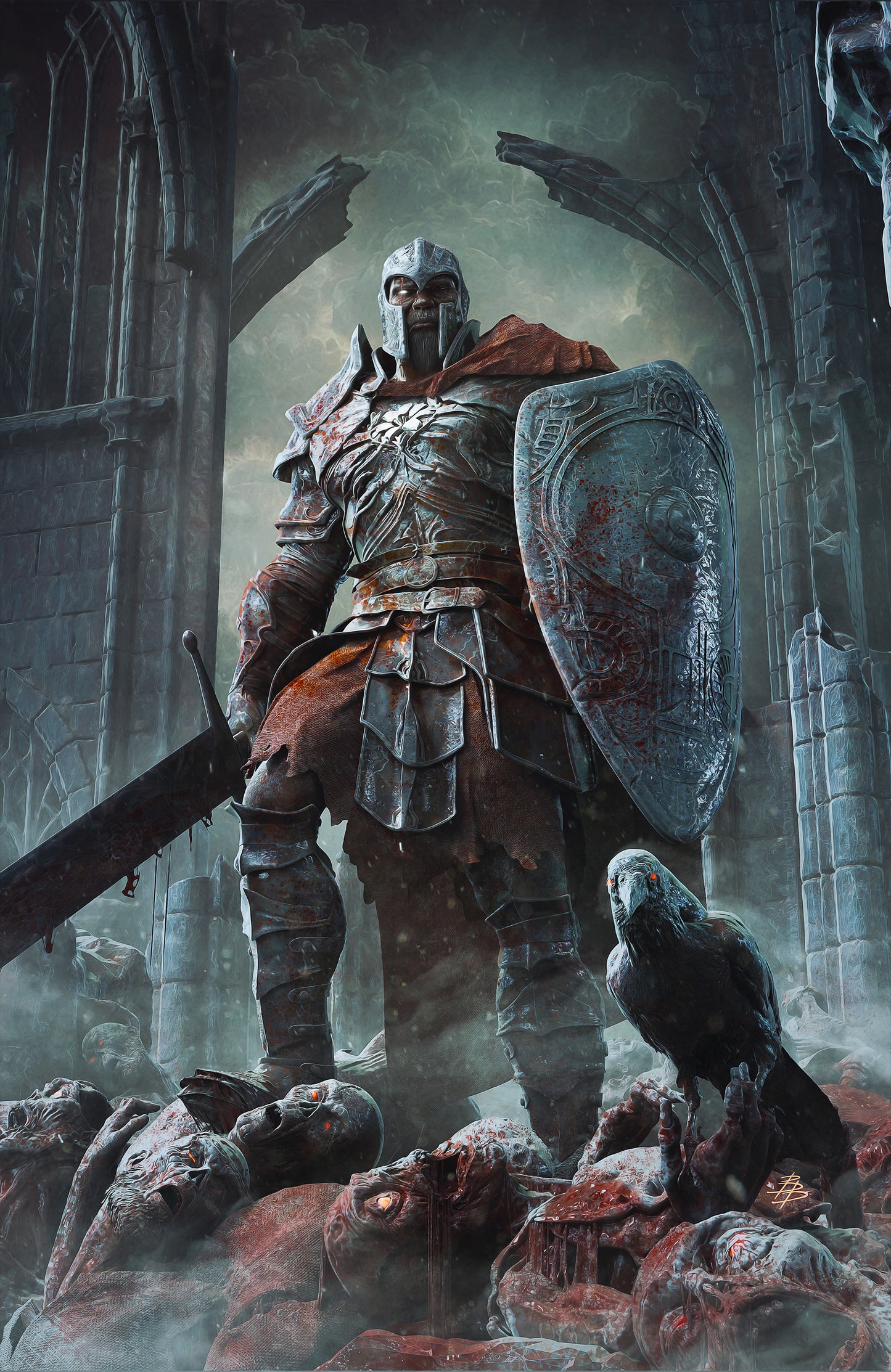 DARK SOULS MOTHER OF MOURNING #1 (OF 4) CVR G BJORN BARENDS VIRGIN VAR (MR)
