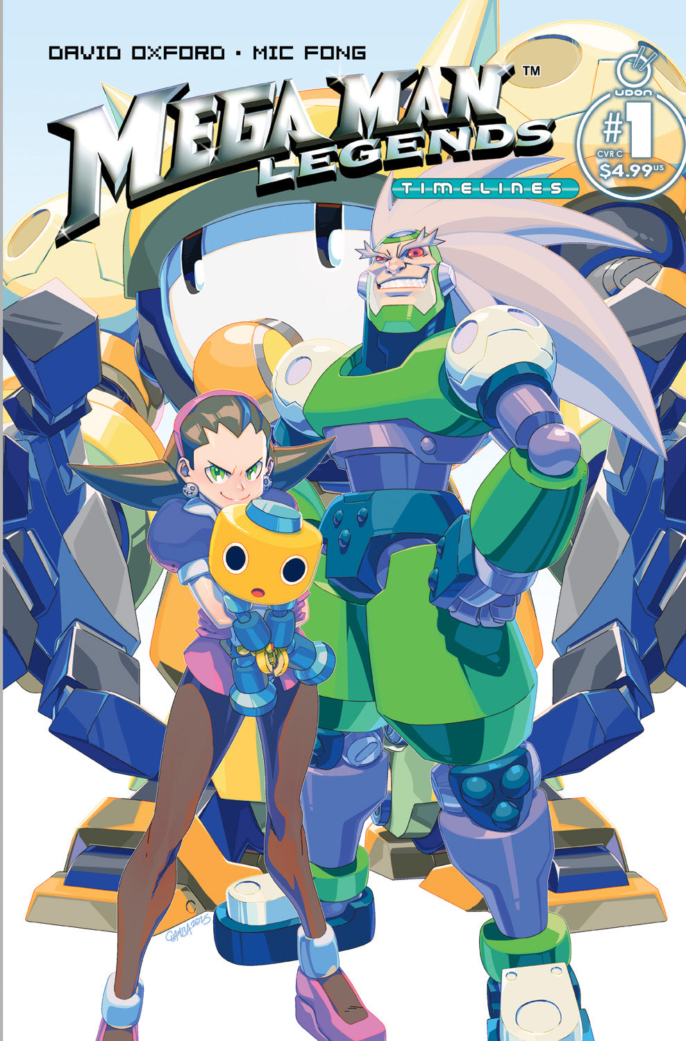 MEGA MAN LEGENDS TIMELINES #1 (ONE SHOT) CVR C JEFFREY CHAMBA CRUZ VAR