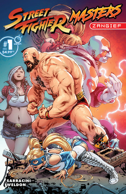 STREET FIGHTER MASTERS ZANGIEF #1 (ONE SHOT) CVR B MATTHEW WELDON VAR