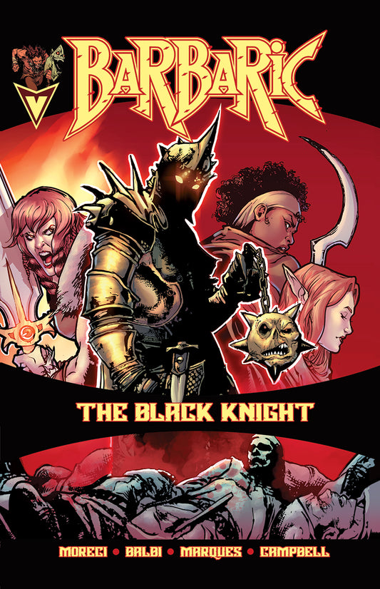 BARBARIC THE BLACK KNIGHT #1 (ONE SHOT) CVR A NATHAN GOODEN