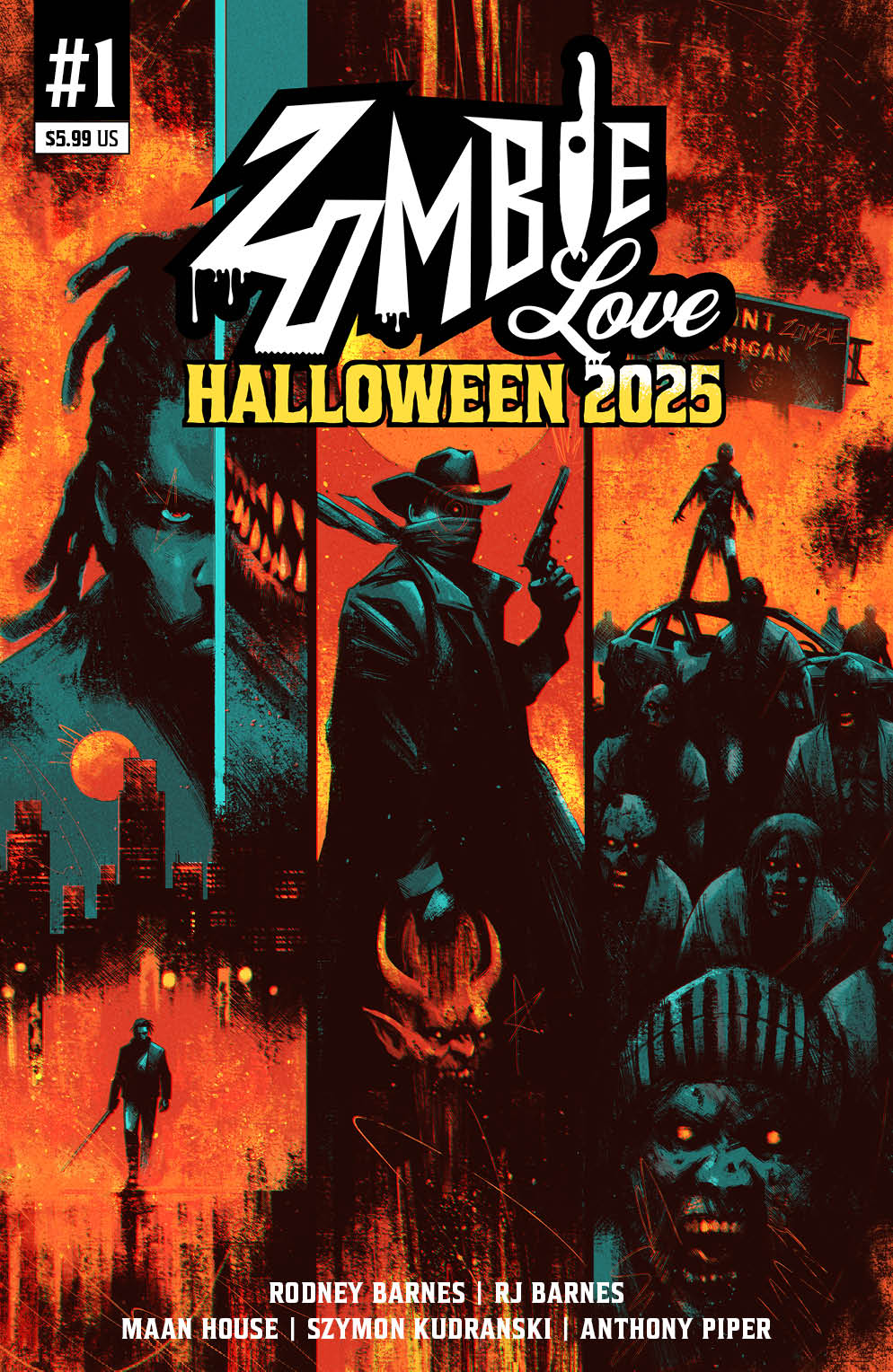ZOMBIE LOVE HALLOWEEN 2025 #1 (ONE SHOT)