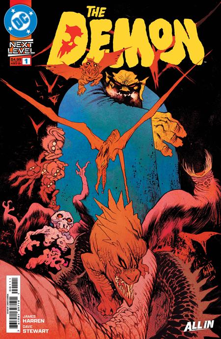 DEMON #1 CVR A JAMES HARREN