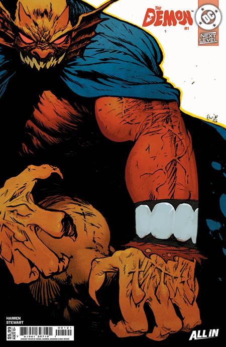 DEMON #1 CVR B DANIEL WARREN JOHNSON CARD STOCK VAR