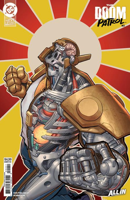 DOOM PATROL #2 CVR D PETE WOODS CARD STOCK VAR
