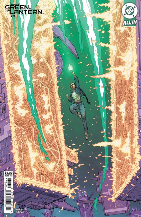 ABSOLUTE GREEN LANTERN #19 CVR D STEVE SKROCE CARD STOCK VAR