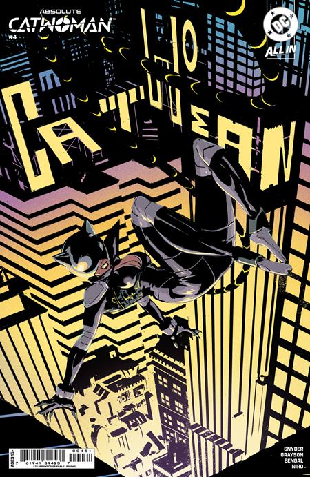 ABSOLUTE CATWOMAN #4 (OF 6) CVR E INC 1:25 RILEY ROSSMO CARD STOCK VAR