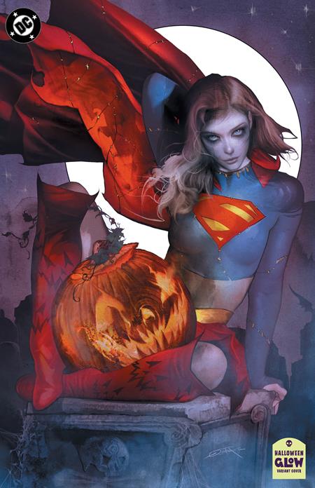 SUPERGIRL #18 CVR E DAN QUINTANA HALLOWEEN GLOW-IN-THE-DARK CARD STOCK VAR Previously FOC'd on 9-21-26