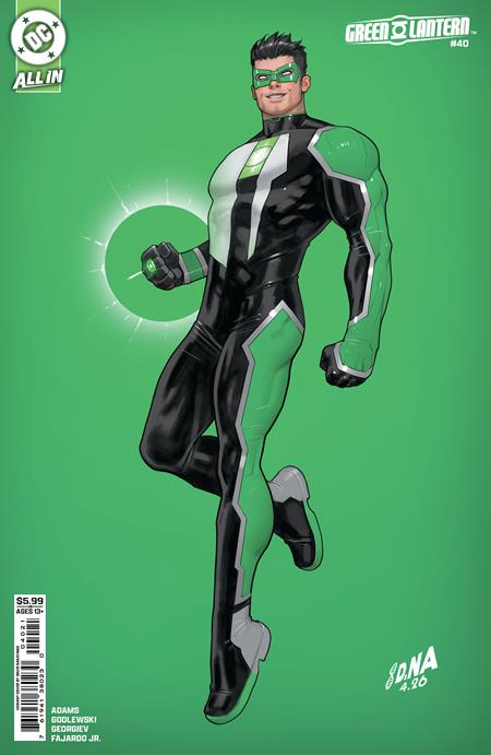 GREEN LANTERN #40 CVR B DAVID NAKAYAMA CARD STOCK VAR (GREEN LANTERN FIRST LIGHT)