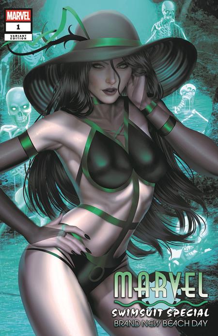 DF MARVEL SWIMSUIT SPECIAL BRAND NEW BEACH DAY #1 ARIEL DIAZ COMICXPOSURE EXCLUSIVE Allocations may occur.