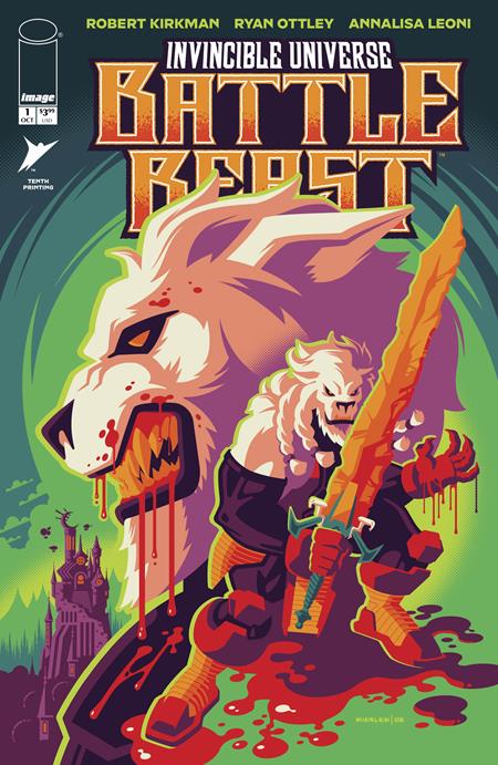 INVINCIBLE UNIVERSE BATTLE BEAST #1 10TH PTG CVR F TOM WHALEN VAR