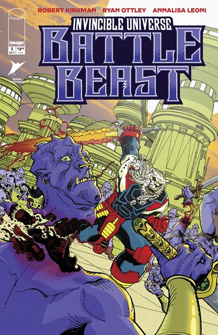 INVINCIBLE UNIVERSE BATTLE BEAST #1 10TH PTG CVR H CULLY HAMNER VAR