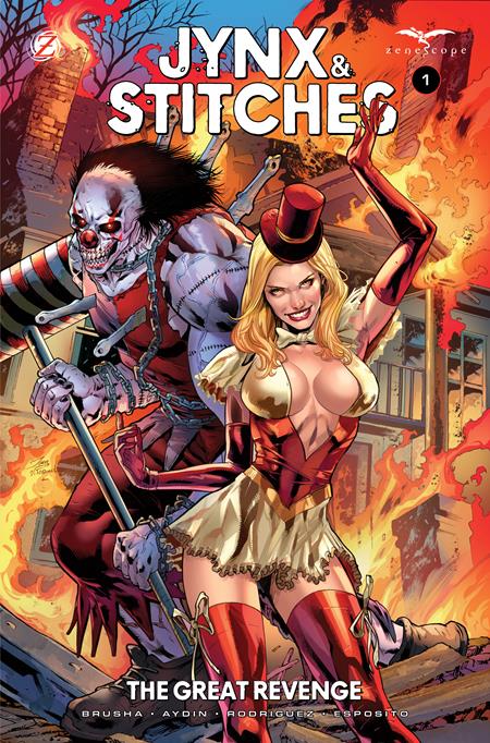 JYNX AND STITCHES THE GREAT REVENGE #1 (OF 3) CVR A IGOR VITORINO Allocations May Occur
