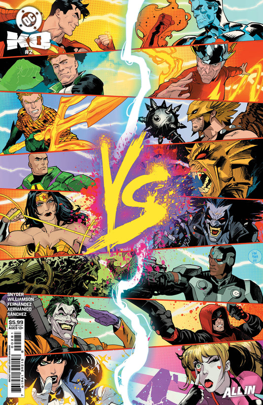 DC K.O. #2 (OF 5) CVR G DAN MORA BRACKET CARD STOCK VAR